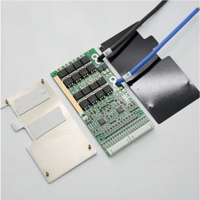 Sistem 50A Lithium BMS 17s 60V Dengan Kontrol Suhu Papan Perlindungan PCM PCB