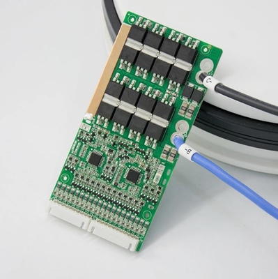 Sistem 50A Lithium BMS 17s 60V Dengan Kontrol Suhu Papan Perlindungan PCM PCB