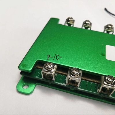 Menahan Sistem Manajemen Baterai LiFePO4 BMS 16S 100A Port Umum Baterai LiFePO4 BMS