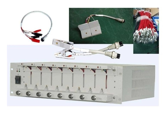 8 Channel 5V 10A Battery Charge Discharge Tester Baterai Lithium Tester