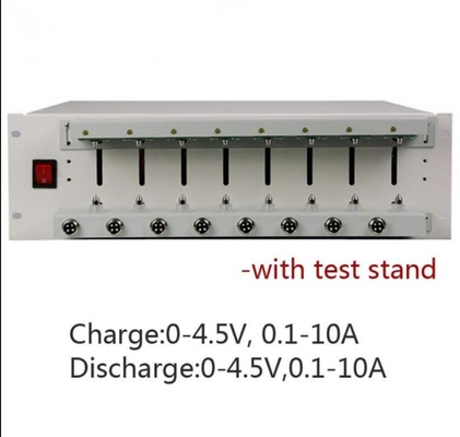 8 Channel 5V 10A Battery Charge Discharge Tester Baterai Lithium Tester
