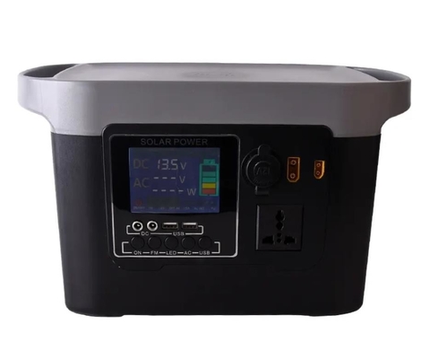 Pembangkit Tenaga Surya Baterai Lithium 800W Berkemah Pembangkit Listrik Portabel Darurat