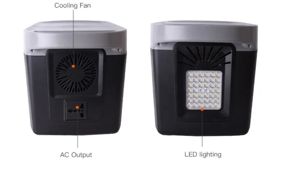 Pembangkit Tenaga Surya Baterai Lithium 800W Berkemah Pembangkit Listrik Portabel Darurat