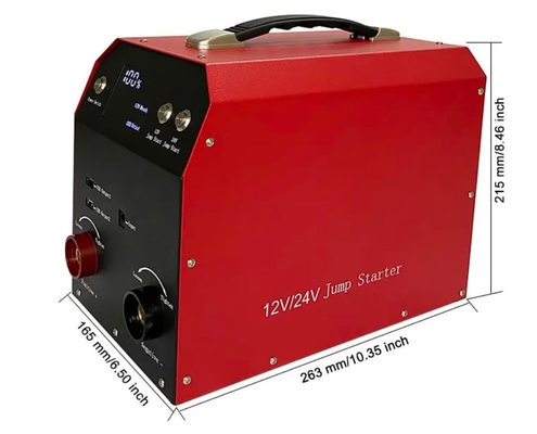 12V 24V Portable Car Battery Charger Car Jump Starter Heavy Duty Design