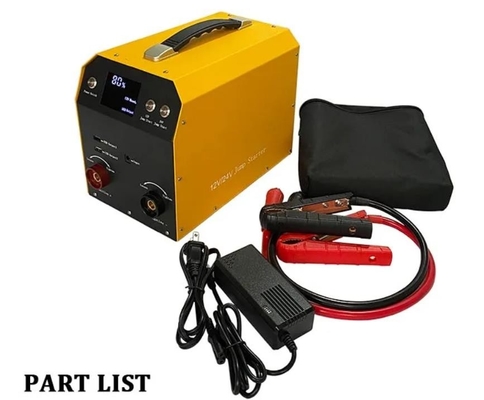 12V 24V Car Jump Starter Power Bank Lithium Car Battery Charger Portable Alat Darurat