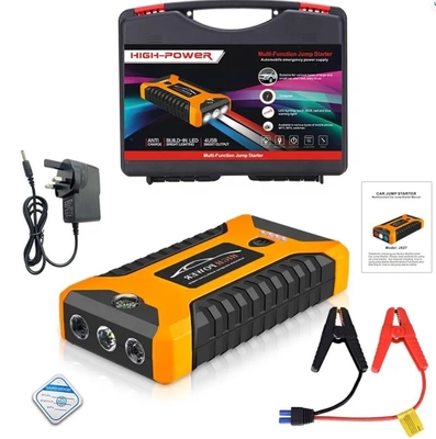 Mini Slim 20000mah Portable Car Jump Starter Mobil Darurat Mulai Dengan LED