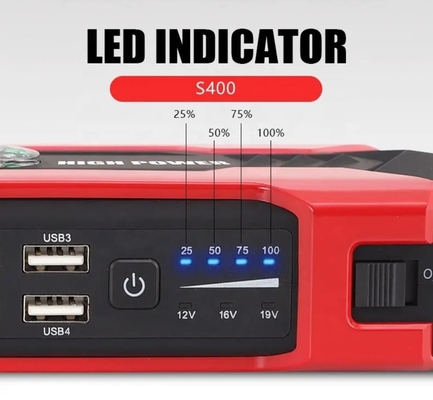 FCC Portable Car Battery Charger 12V Portable Power Supply Dan Emergency Jump Starter Kit