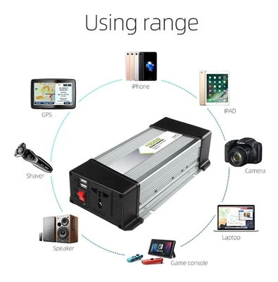 1.5KW DC AC Power Inverter 12v Ke 230V Solar Modified Sine Wave Inverter Efisiensi Tinggi