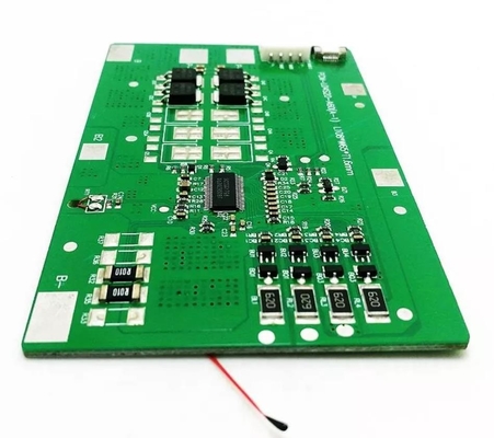 Sistem BMS Lithium 60A 11.1V 14.4V Dengan Paket Baterai Li Ion 3S Atau 4S