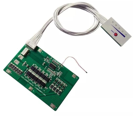 Sistem BMS Lithium 60A 11.1V 14.4V Dengan Paket Baterai Li Ion 3S Atau 4S