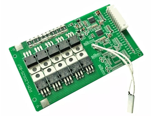 10-17S Li Ion / Lifepo4 Smart BMS System 40A 60A 80A Untuk Paket Baterai 36v 48v 60v