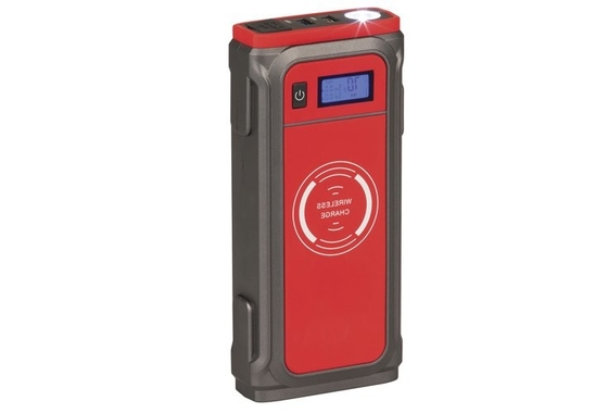 10W Wireless Jump Starter &amp; Power bank Portable Car Battery Charger