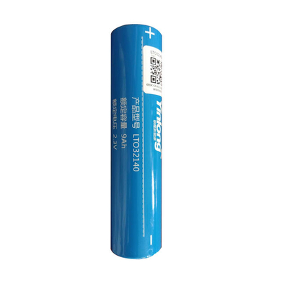 2.3V 9AH Sel Li Ion Isi Ulang, Baterai Lithium Titanate 32140 LTO