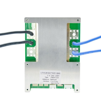 Sistem Manajemen Baterai 12V 4S LiFePO4 BMS 120A Dengan Komunikasi