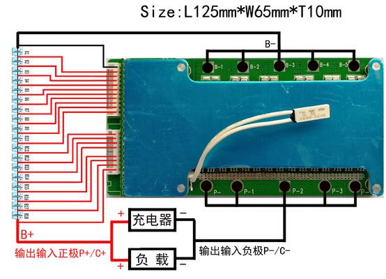 4S-24S Lithium BMS System 150a 160a Multi layer Untuk E Scooter