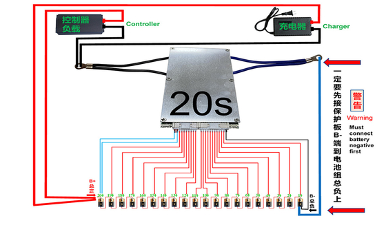 Lithium Ant Smart BMS 150A 300A 400A 8S-20S Dengan Layar LCD