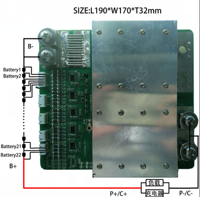 5S 12v Lithium BMS, Baterai Lifepo4 BMS 30A Otomatis Dimulai Untuk Kendaraan Listrik