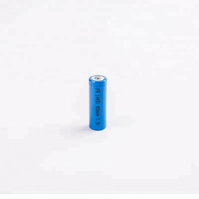 15g Lifepo4 Ukuran 14430 Baterai Surya Isi Ulang 3.2 V 400mah Untuk Alat Digital