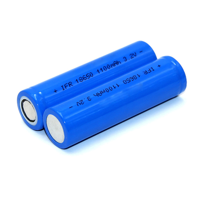IFR 18650 LiFePO4 Baterai Sel 10A 3.2V 1100mah dengan Tingkat Discharge Tinggi
