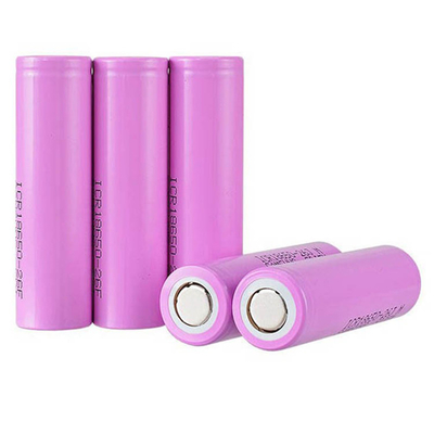 CE 2500mah 18650 Baterai 3,7 V, Sel Baterai Isi Ulang Lithium Ion Untuk Kipas Angin