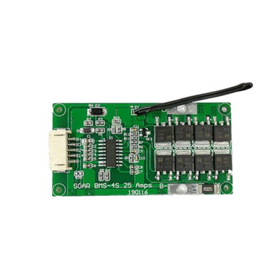 Port Umum 4S 10A BMS 14.8V Dengan Kontrol Suhu ukuran 66 × 34mm