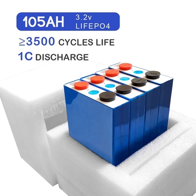 Paket Baterai 3.2v LiFePO4 100ah 200ah 230ah Untuk Penyimpanan Cahaya Tenaga Surya