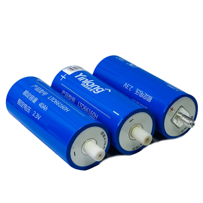66160 Sel Baterai LTO 2.3V 35Ah 2kg Berat untuk Penyimpanan Tenaga Surya