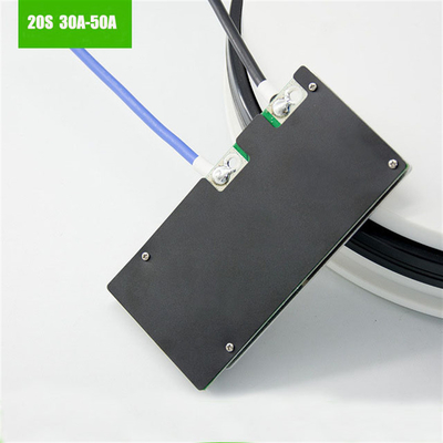 Sistem Manajemen Baterai 50A 20S 60V 72V LiFePO4 BMS Dengan Perlindungan Suhu
