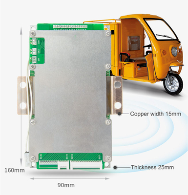 Papan Perlindungan Baterai Lifepo4 24V 72V 8S 20S 24S 200A Untuk Tenaga Surya