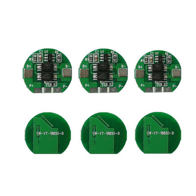 3.7V BMS Untuk Baterai 18650, Papan Perlindungan Baterai Lithium 1S 5A