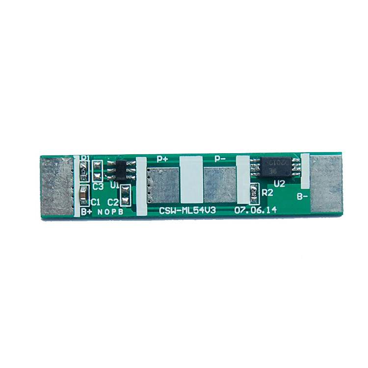 Sertifikat CE Paket Baterai Lithium Ion BMS, papan BMS 3.2V 2A 1S Ketebalan 0,2-7mm