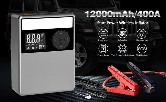 12V Portable Jumper Mobil Power Bank Jump Start Cable Battery Booster Car Jump Starter Portable Car Battery Charger