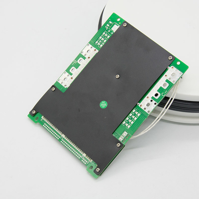 3.2V Lifepo4 Common Port BMS 32S 96V 80A Dengan PCB Kontrol Suhu Ganda